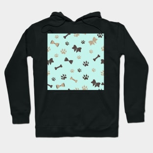 Paw Pattern Hoodie